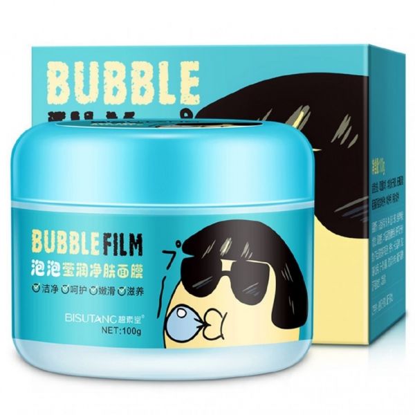 Bubble Film Bisutang Oxygen Foam Face Cleansing Mask 100ml